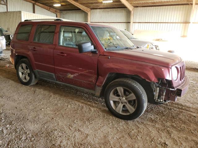 1J4NT4GB0BD173311 - 2011 JEEP PATRIOT LATITUDE BURGUNDY photo 4