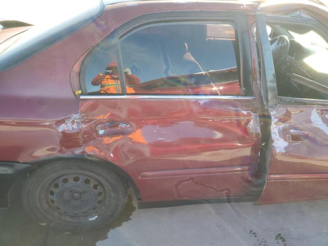 2HGEJ6612YH514348 - 2000 HONDA CIVIC BASE 红色 照片 10