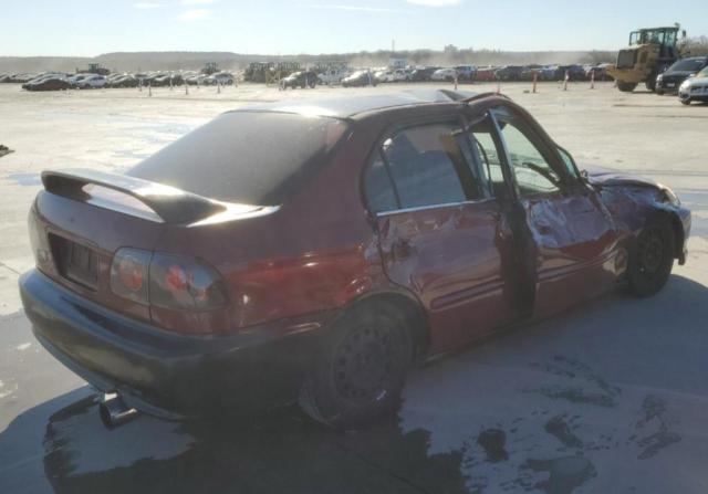 2HGEJ6612YH514348 - 2000 HONDA CIVIC BASE 红色 照片 3