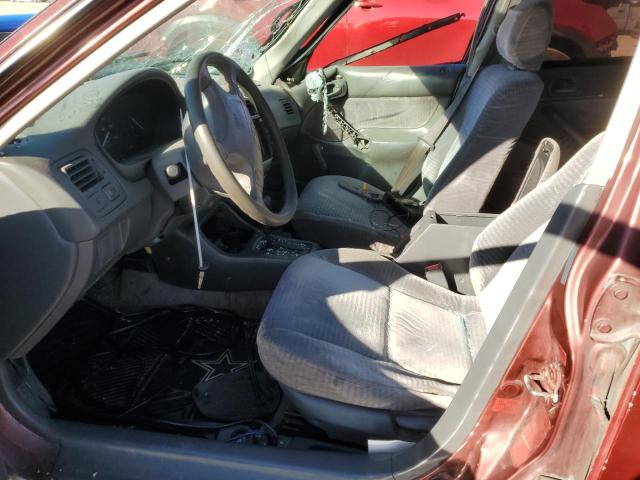 2HGEJ6612YH514348 - 2000 HONDA CIVIC BASE 红色 照片 7