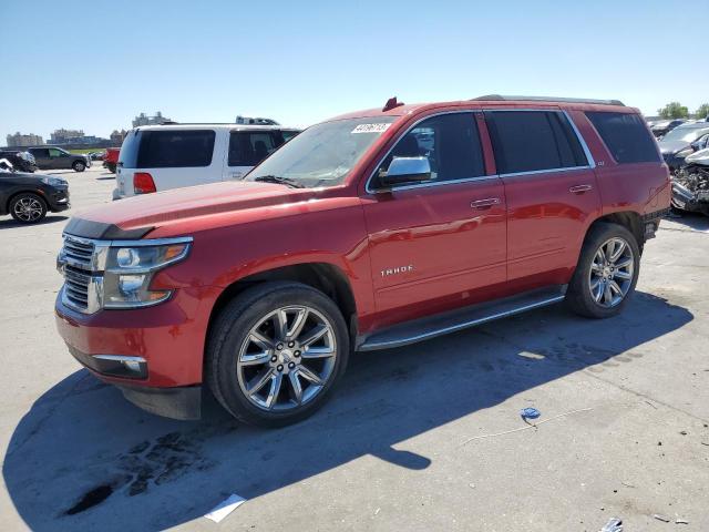 1GNSCCKC6FR543101 - 2015 CHEVROLET TAHOE C1500 LTZ RED photo 1