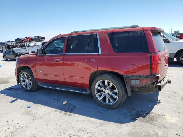 1GNSCCKC6FR543101 - 2015 CHEVROLET TAHOE C1500 LTZ RED photo 2