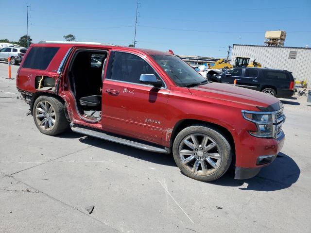 1GNSCCKC6FR543101 - 2015 CHEVROLET TAHOE C1500 LTZ RED photo 4