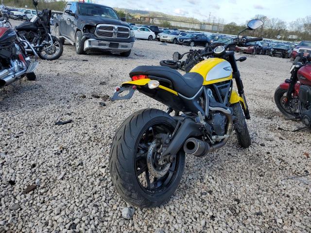 ML015ANM4FT000176 - 2015 DUCATI SCRAMBLER 800 YELLOW photo 4