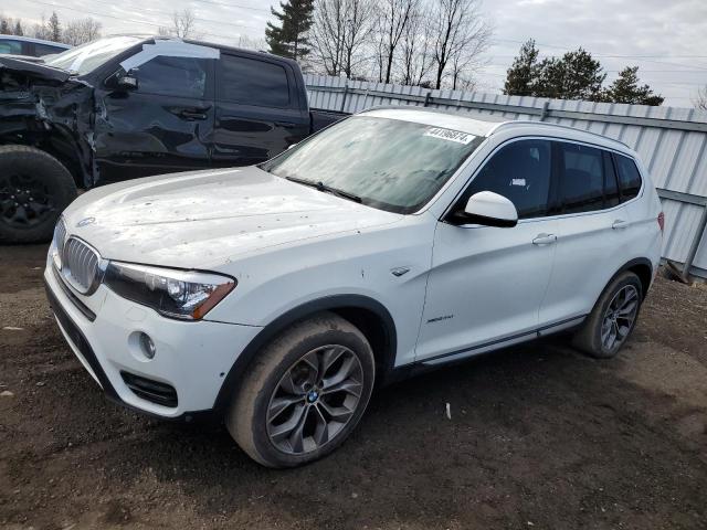 5UXWY3C50F0E95676 - 2015 BMW X3 XDRIVE28D WHITE photo 1