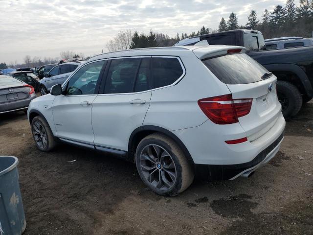 5UXWY3C50F0E95676 - 2015 BMW X3 XDRIVE28D WHITE photo 2