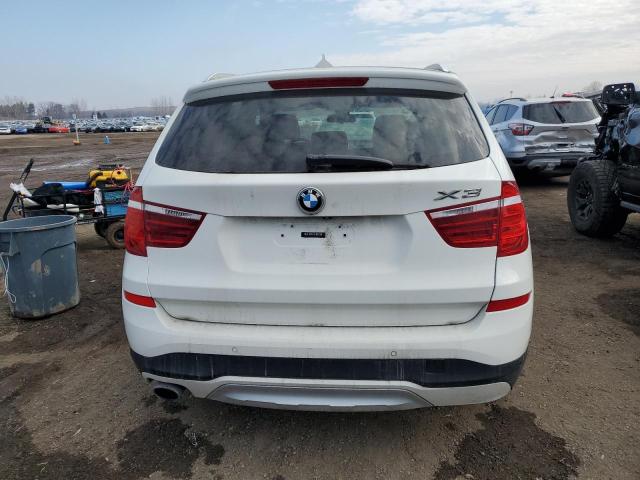 5UXWY3C50F0E95676 - 2015 BMW X3 XDRIVE28D WHITE photo 6