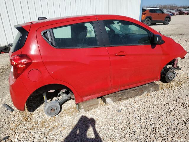 KL8CB6SA2NC036576 - 2022 CHEVROLET SPARK LS RED photo 3