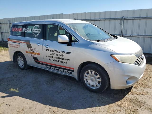 JN8AE2KP2F9131130 - 2015 NISSAN QUEST S SILVER photo 4