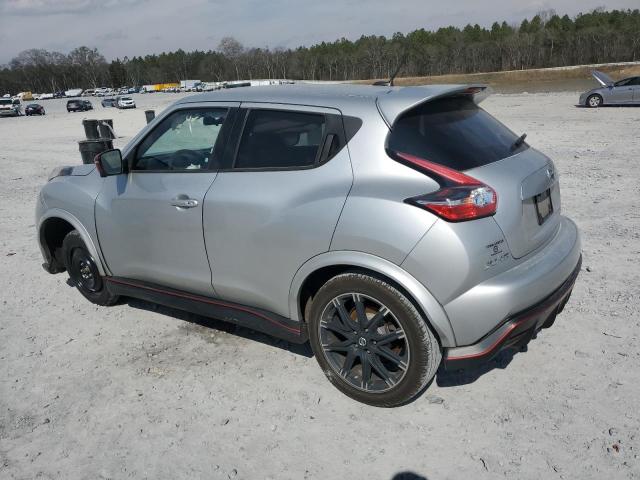 JN8AF5MR5FT510428 - 2015 NISSAN JUKE S SILVER photo 2