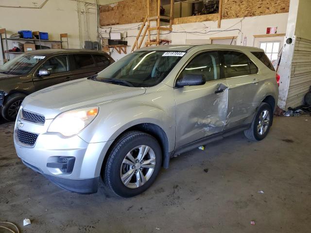 2GNALAEK7F1117140 - 2015 CHEVROLET EQUINOX LS SILVER photo 1