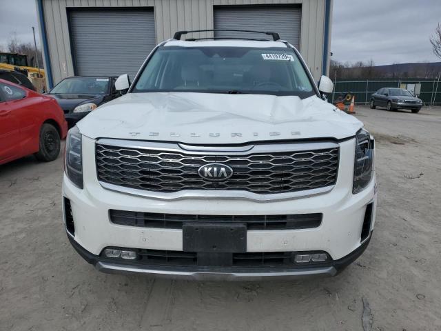 5XYP5DHC0LG091243 - 2020 KIA TELLURIDE SX WHITE photo 5