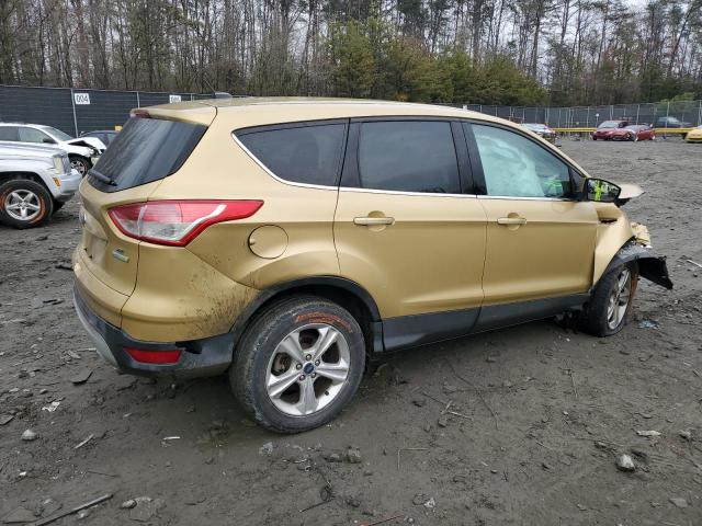 1FMCU0GX8EUE34845 - 2014 FORD ESCAPE SE GOLD photo 3