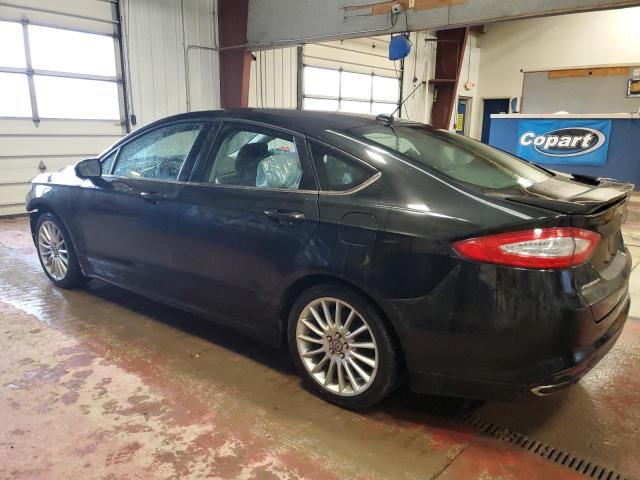 3FA6P0H92ER266402 - 2014 FORD FUSION SE BLACK photo 2