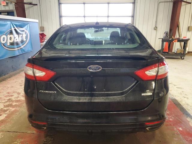 3FA6P0H92ER266402 - 2014 FORD FUSION SE BLACK photo 6