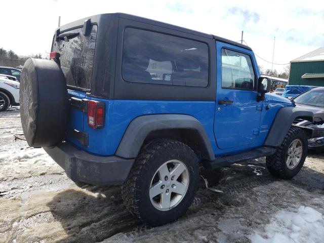 1J4AA2D11BL568298 - 2011 JEEP WRANGLER SPORT BLUE photo 3