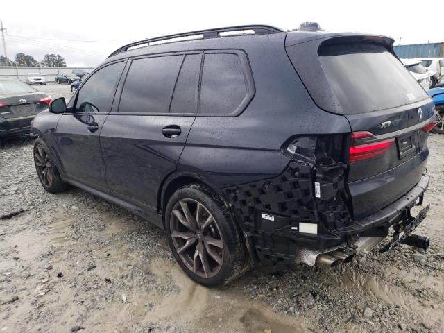 5UXCX6C04N9M79970 - 2022 BMW X7 M50I BLACK photo 2