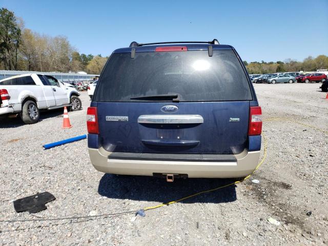 1FMFK18599EB10700 - 2009 FORD EXPEDITION EL EDDIE BAUER BLUE photo 6