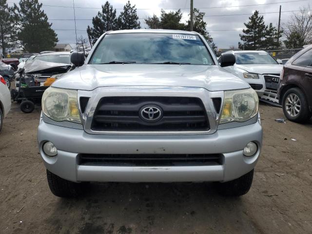 5TEUU42N06Z182717 - 2006 TOYOTA TACOMA ACCESS CAB SILVER photo 5