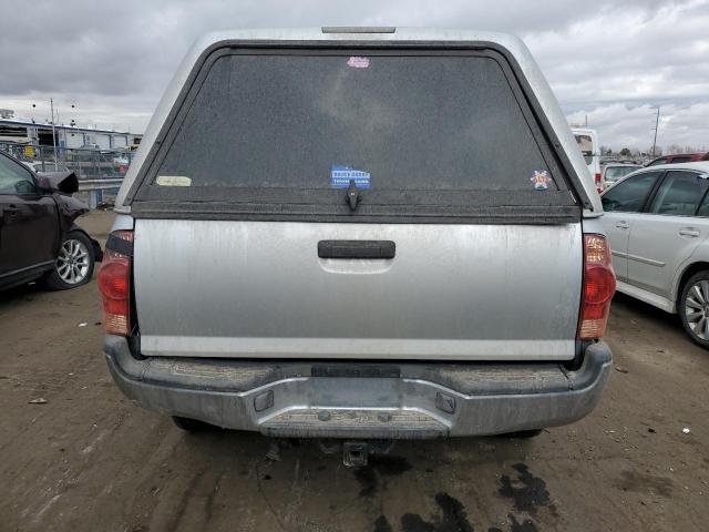 5TEUU42N06Z182717 - 2006 TOYOTA TACOMA ACCESS CAB ვერცხლისფერი ფოტო 6