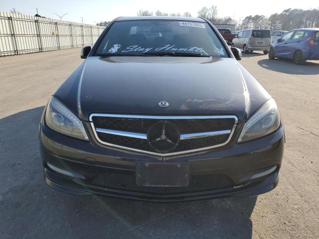 WDDGF5EB8BF635381 - 2011 MERCEDES-BENZ C 300 BLACK photo 5