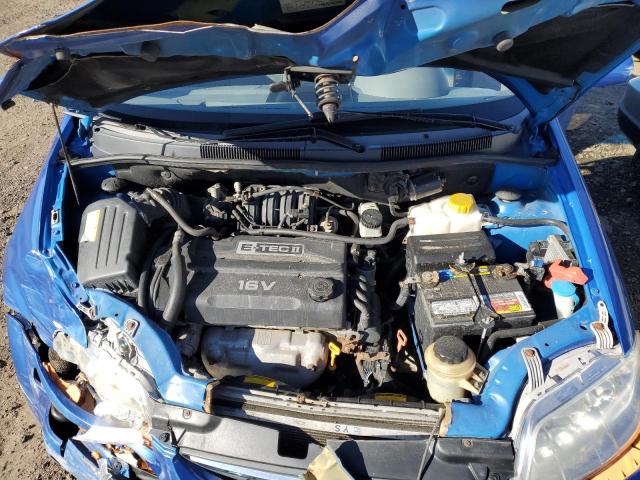 KL1TD52634B256179 - 2004 CHEVROLET AVEO BLUE photo 11