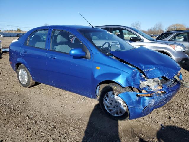 KL1TD52634B256179 - 2004 CHEVROLET AVEO BLUE photo 4