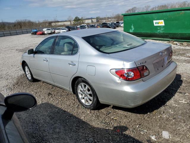 JTHBF30G325033276 - 2002 LEXUS ES 300 SILVER photo 2