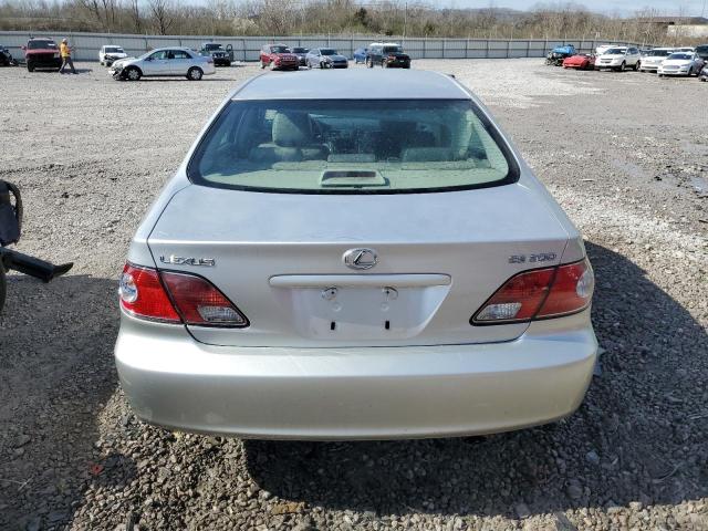 JTHBF30G325033276 - 2002 LEXUS ES 300 SILVER photo 6