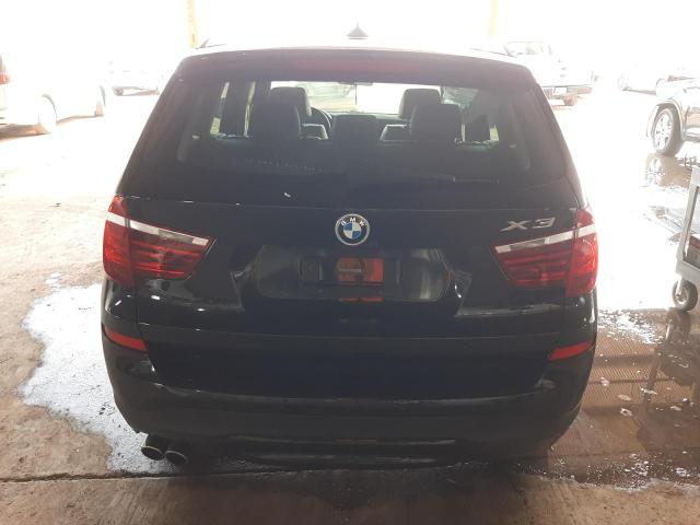 5UXWX9C50F0D47629 - 2015 BMW X3 XDRIVE28I BLACK photo 6