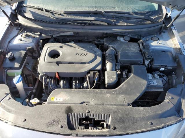 5NPE24AF3HH527961 - 2017 HYUNDAI SONATA SE SILVER photo 11