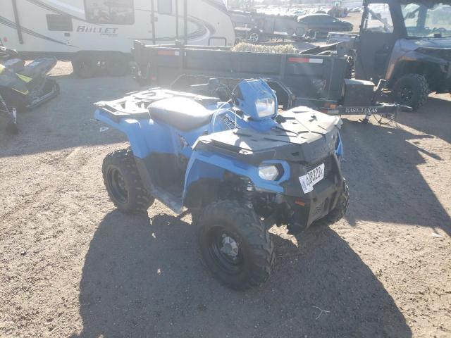 4XASEE500JA237414 - 2018 POLARIS SPORTSMAN 450 H.O. EPS BLUE photo 1