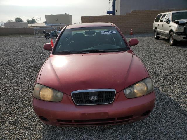 KMHDN45DX3U705662 - 2003 HYUNDAI ELANTRA GLS MAROON photo 5