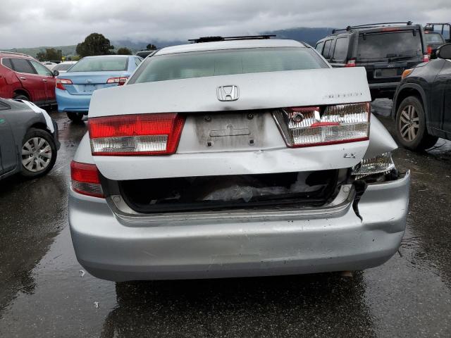 1HGCM55304A011390 - 2004 HONDA ACCORD LX SILVER photo 6