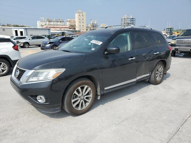 5N1AR2MN0GC627099 - 2016 NISSAN PATHFINDER S 黑色 照片 1