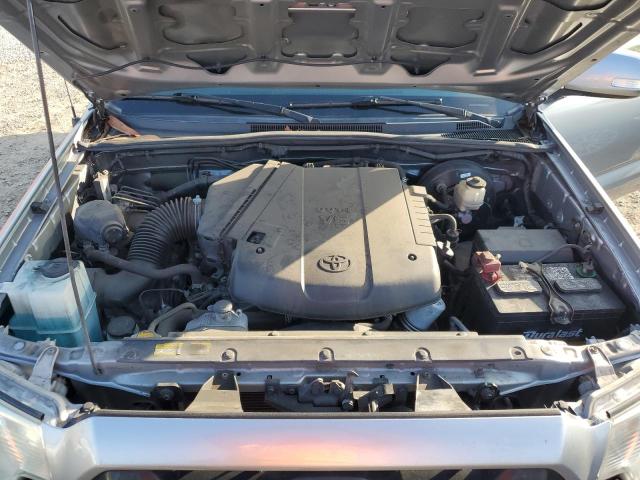 3TMJU4GN3FM190402 - 2015 TOYOTA TACOMA DOUBLE CAB PRERUNNER SILVER photo 11