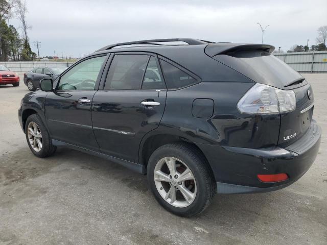 JTJHW31U282859902 - 2008 LEXUS RX 400H BLACK photo 2