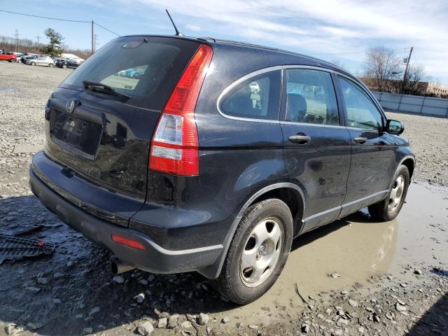 JHLRE48369C024882 - 2009 HONDA CR-V LX BLACK photo 3