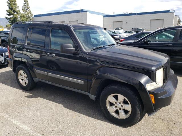 1C4PJLAKXCW123500 - 2012 JEEP LIBERTY SPORT BLACK photo 4