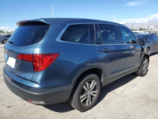 5FNYF5H82GB032176 - 2016 HONDA PILOT EXL BLUE photo 3