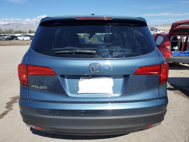 5FNYF5H82GB032176 - 2016 HONDA PILOT EXL BLUE photo 6