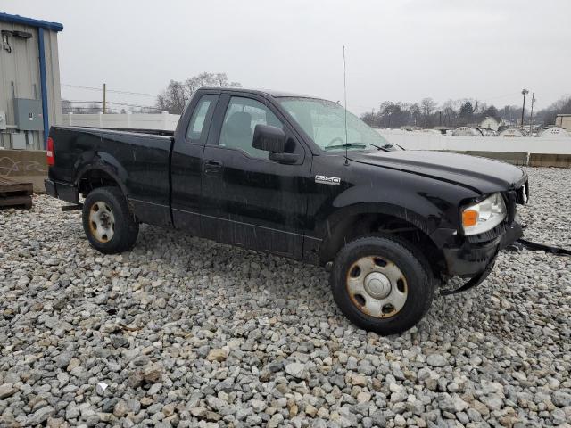 1FTRF12255NC03793 - 2005 FORD F150 BLACK photo 4