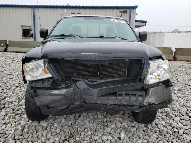 1FTRF12255NC03793 - 2005 FORD F150 BLACK photo 5