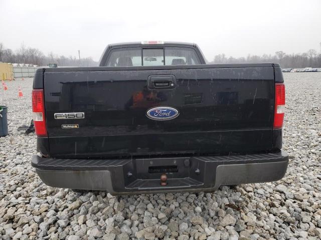 1FTRF12255NC03793 - 2005 FORD F150 BLACK photo 6