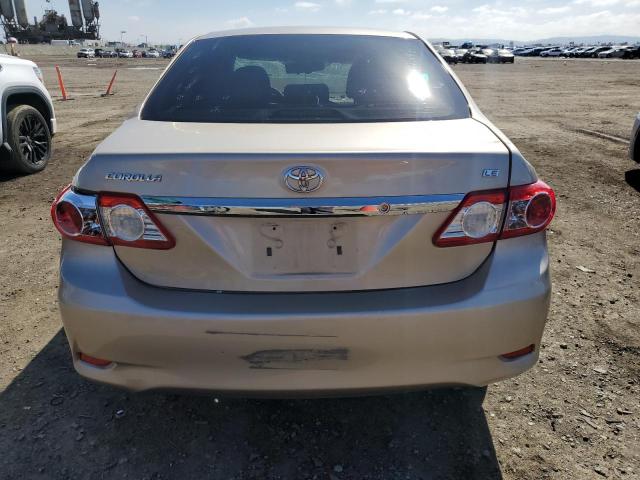 JTDBU4EEXB9162466 - 2011 TOYOTA COROLLA BASE GOLD photo 6