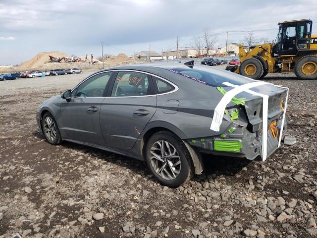 5NPEL4JA1MH092479 - 2021 HYUNDAI SONATA SEL GRAY photo 2