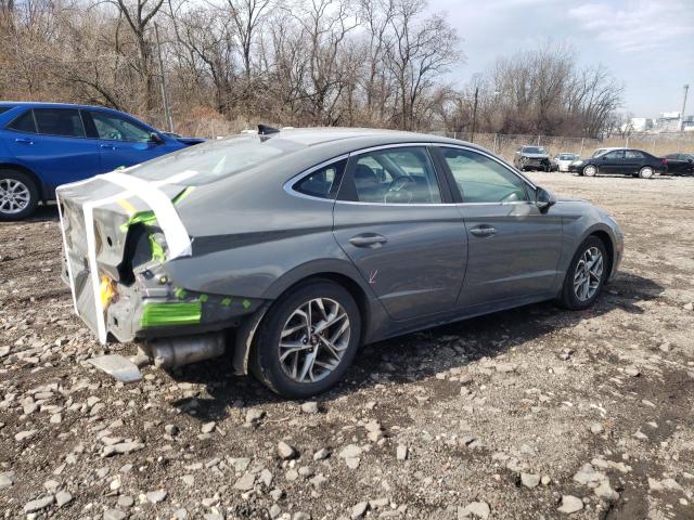 5NPEL4JA1MH092479 - 2021 HYUNDAI SONATA SEL GRAY photo 3