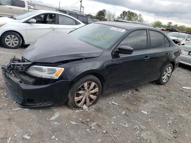 3VW2K7AJ3CM342706 - 2012 VOLKSWAGEN JETTA BASE أسود صورة 1