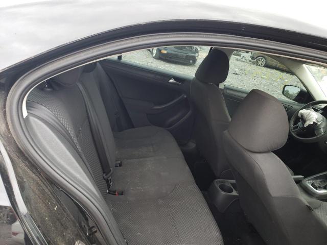 3VW2K7AJ3CM342706 - 2012 VOLKSWAGEN JETTA BASE أسود صورة 10