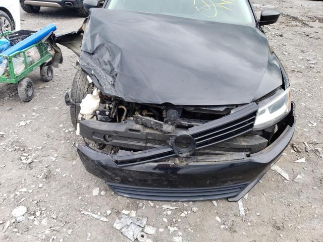 3VW2K7AJ3CM342706 - 2012 VOLKSWAGEN JETTA BASE أسود صورة 11